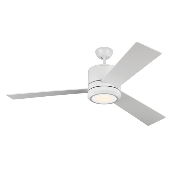 Vision Max Matte White 56-Inch LED Ceiling Fan, image 1