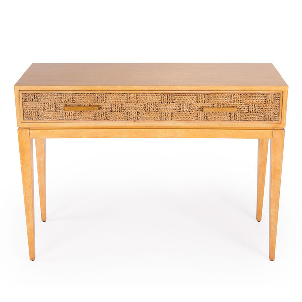 Faddei Natural Wood Console Table, image 5