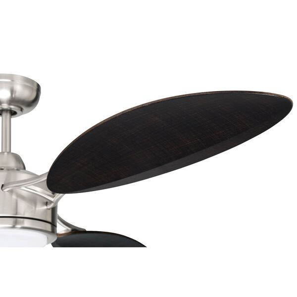 Journey Brushed Polished Nickel 64-Inch LED Ceiling Fan, image 5