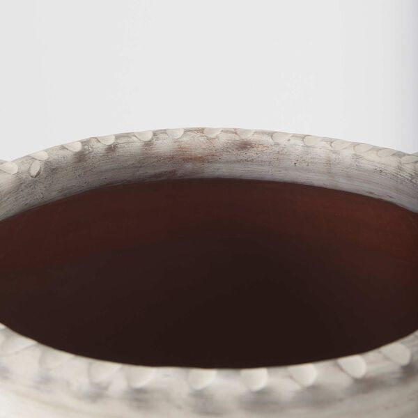 Misha Cream Ceramic Floor Vase, image 5