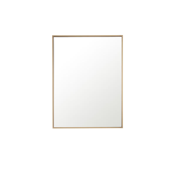 Eternity Brass 32-Inch Mirror, image 2