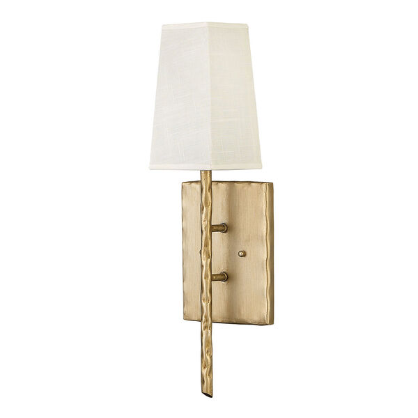 Tress Champagne Gold One-Light ADA Sconce, image 1