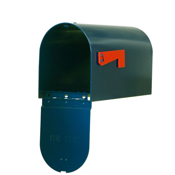 Rigby Blue Curbside Mailbox, image 3