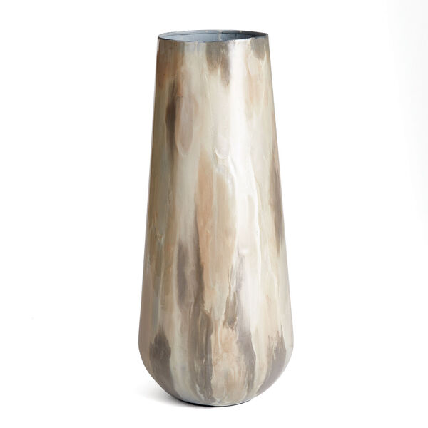 White Pearl 17-Inch Almeta Vase, image 1