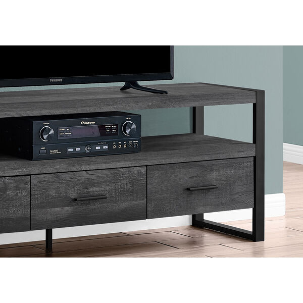 Black 59-Inch TV Stand, image 3