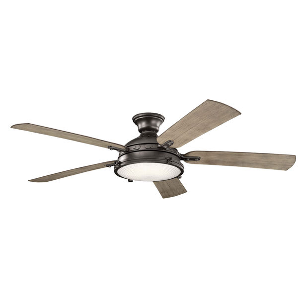 Hatteras Bay Anvil Iron 60-Inch LED Ceiling Fan, image 1