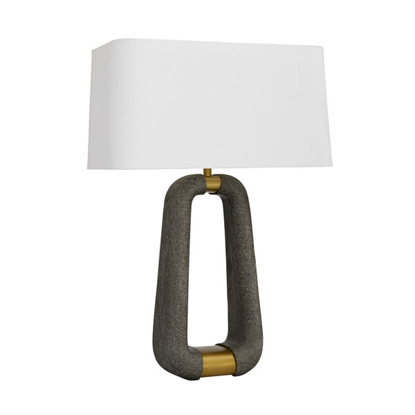Gianni Graphite One-Light Table Lamp, image 1