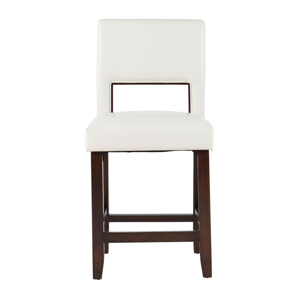 Ryker White 24-Inch Counter Stool, image 1
