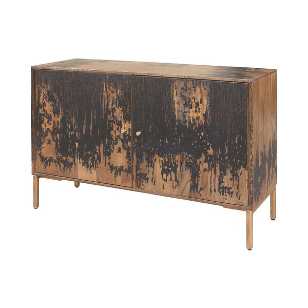 Artists Black and Brown Small Sideboard, image 3