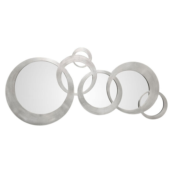 Odiana Silver Rings Modern Mirror, image 2