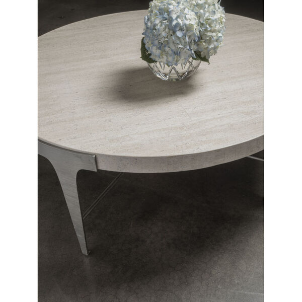 Signature Designs Natural Gray Cachet Round Cocktail Table, image 3