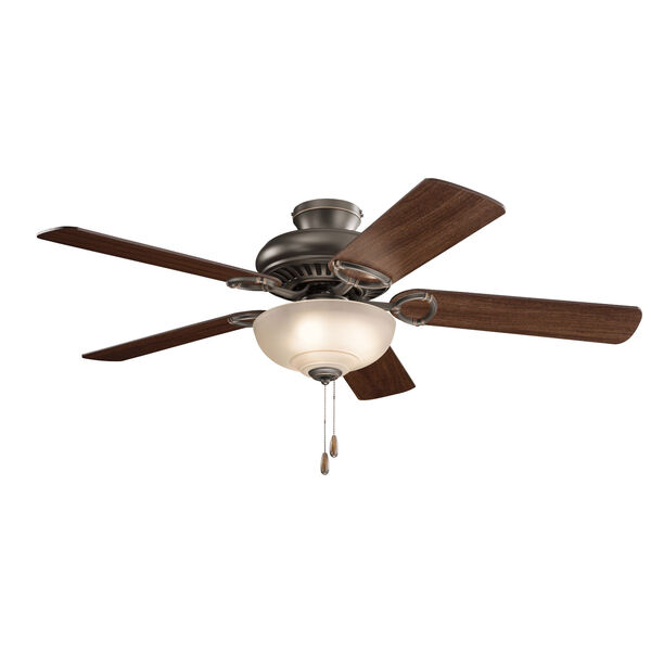 Sutter Place Select Olde Bronze 52-Inch Three-Light Ceiling Fan, image 3