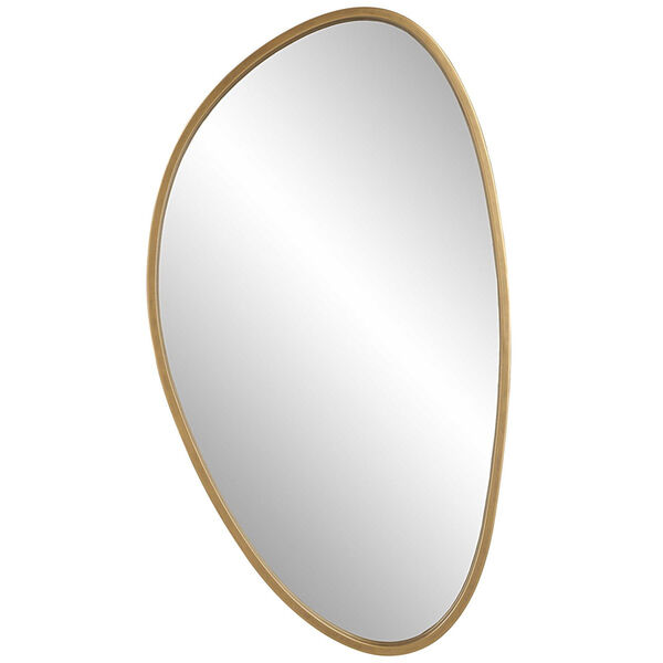 Boomerang Gold Wall Mirror, image 2