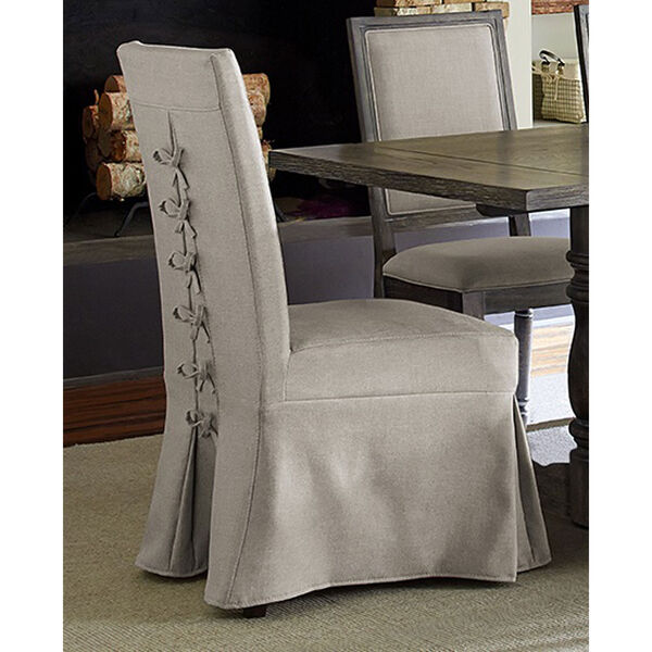 Muses Upholstered Parsons Chair with Cover- Set of 2, image 1