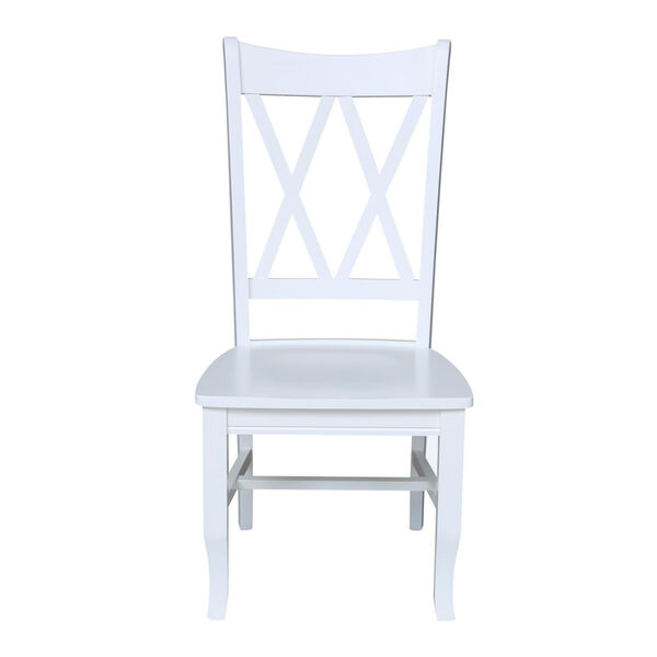 Double XX White Chair, Set of Two, image 2