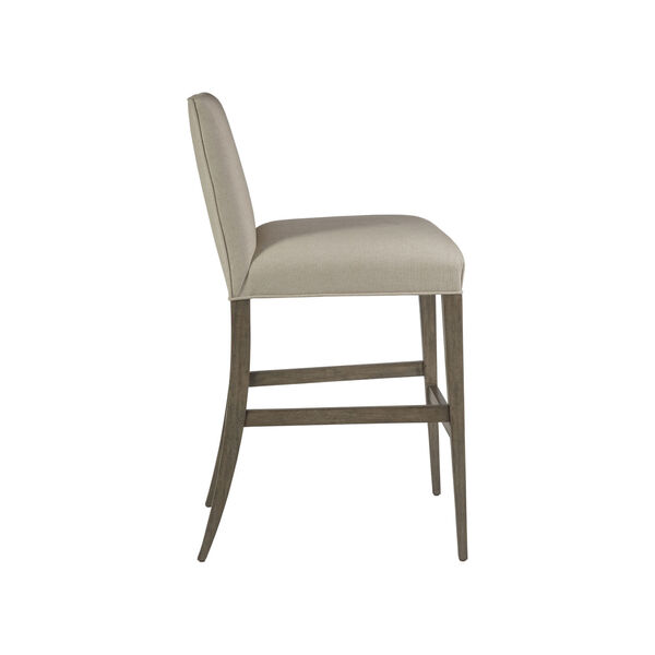 Cohesion Program Brown Madox Upholstered Low Back Barstool, image 3