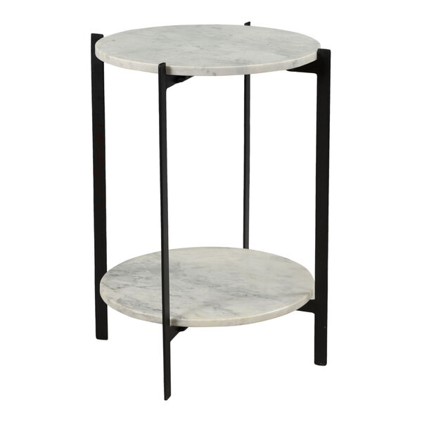 Melanie White Accent Table, image 4