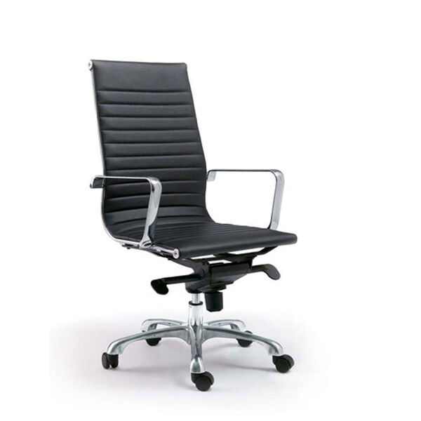 Uptown High Back Black Office Chair, image 1