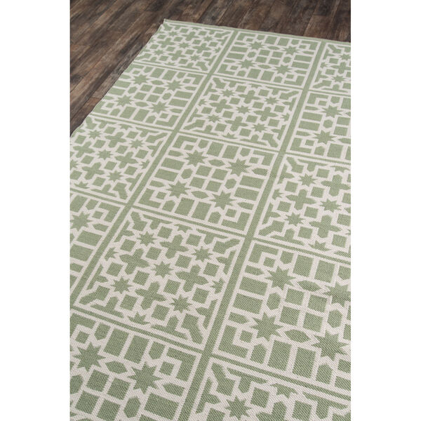 Palm Beach Lake Trail Green Indoor/Outdoor Rug, image 3