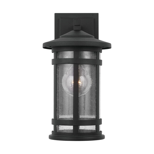 Mission Hills Black One-Light Outdoor Wall Lantern, image 5