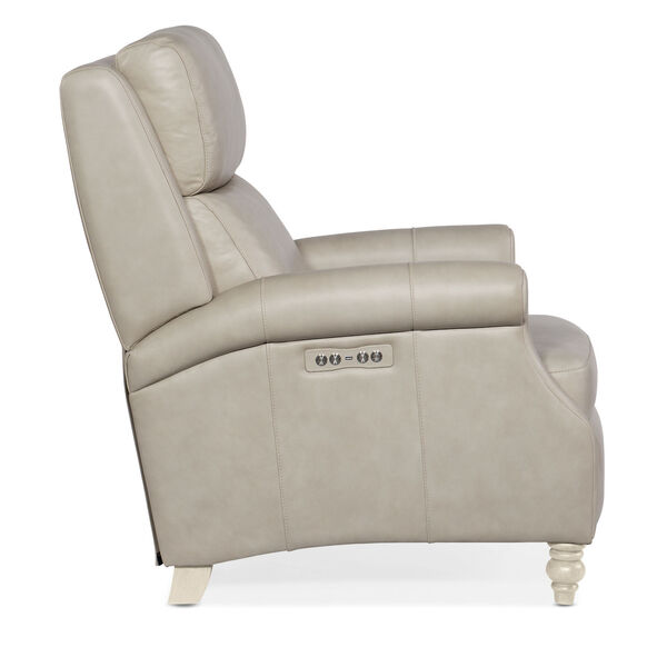 Hurley Biege Power Recliner with Power Headrest, image 5
