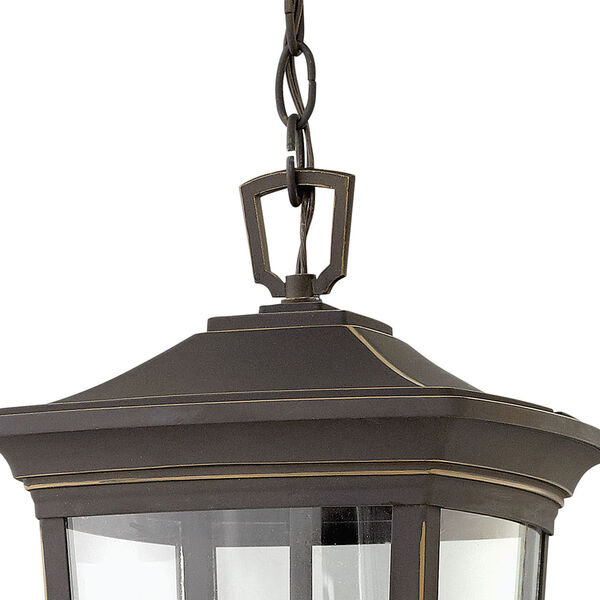Bromley Oil Rubbed Bronze Three-Light Outdoor 19-Inch Hanging Light, image 3