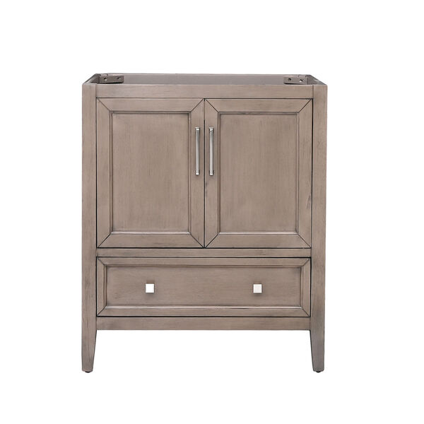 Everette Gray Oak 30-Inch Vanity Cabinet, image 1