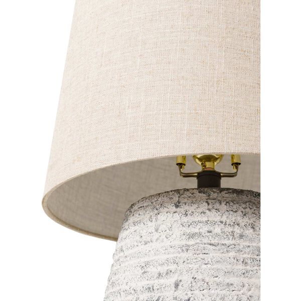 Emerson White One-Light Table Lamp, image 3