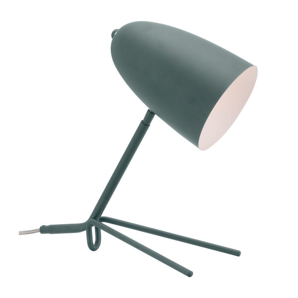 Jamison Matte Green One-Light Desk Lamp, image 1