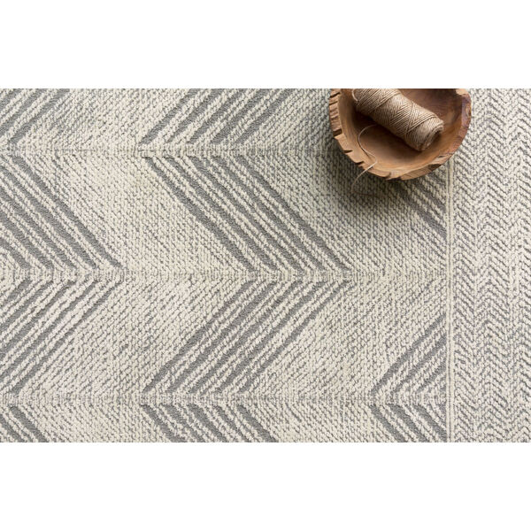 Crafted by Loloi Kopa Grey Ivory Rectangle: 5 Ft. x 7 Ft. 6 In. Rug, image 3