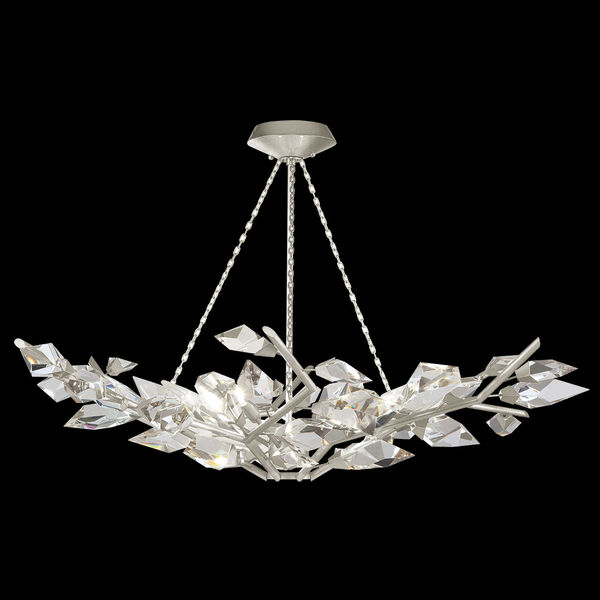 Foret Silver 47-Inch Six-Light Pendant, image 1