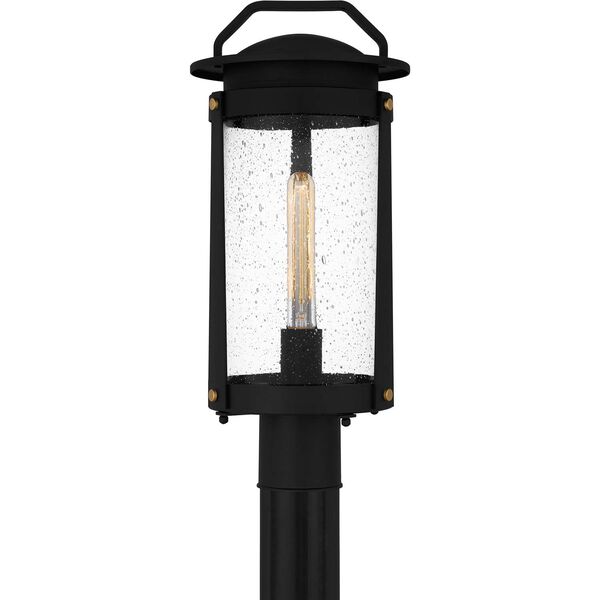 Clifton Earth Black One-Light Outdoor Post Mount, image 1