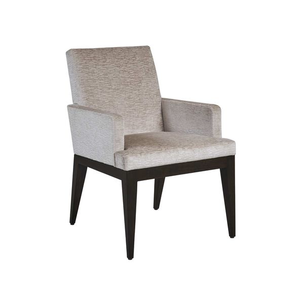 Zanzibar Espresso Cream Upholstered Arm Chair, image 1