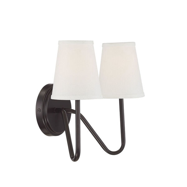 Lyndale Oil Rubbed Bronze Two-Light Wall Sconce, image 3