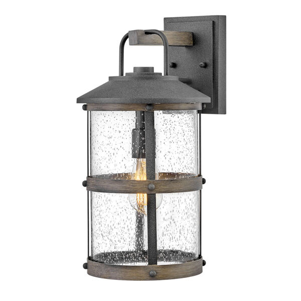 Lakehouse Aged Zinc LED One-Light 9-Inch Outdoor Wall Mount, image 1