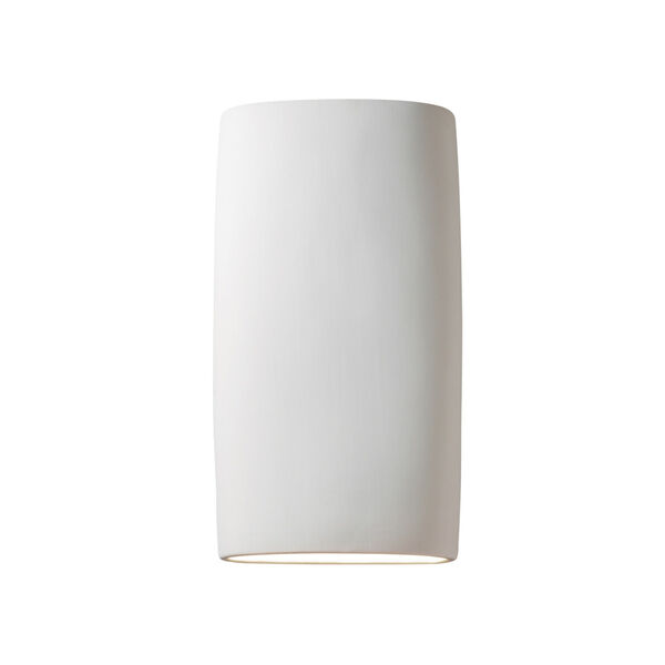 Ambiance Bisque Two-Light Wide Cylinder ADA LED Outdoor Wall Sconce, image 1