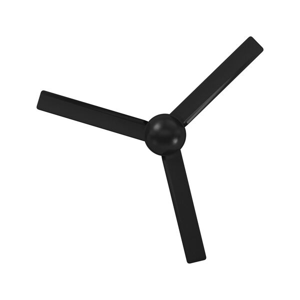 Kewl 52-Inch Ceiling Fan in Black with Three Blades, image 8