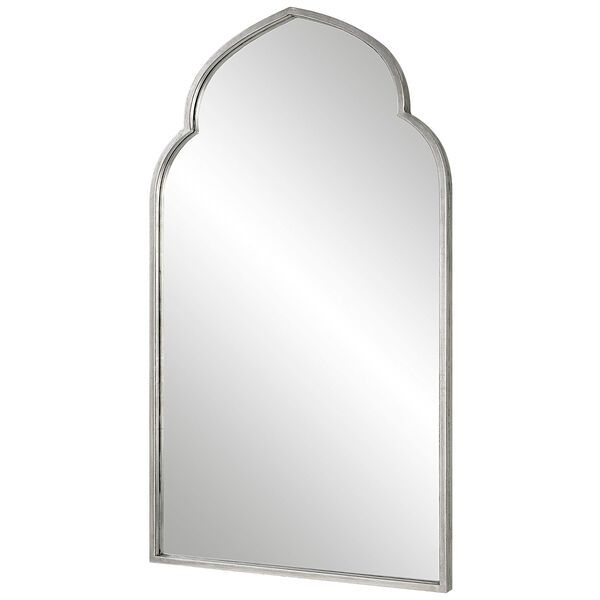 Aster Soft Silver Arch Wall Mirror, image 4
