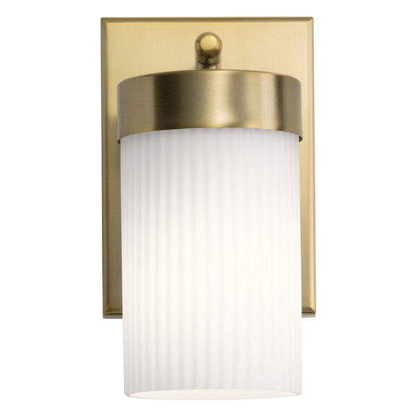 Ciona Brushed Natural Brass One-Light Wall Sconce, image 2