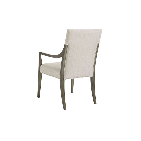 Ariana Beige Saverne Upholstered Dining Arm Chair, image 4