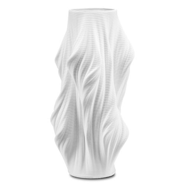 Yin White 18-Inch Large Decorative Vase, image 1