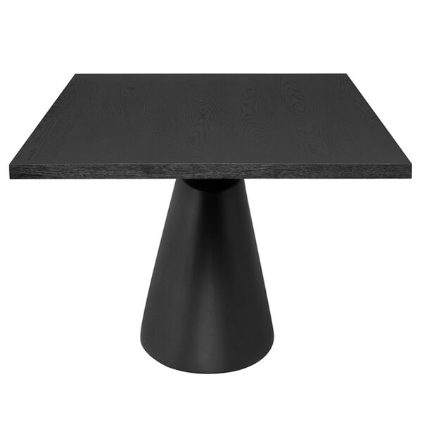 Taji Matte Black 79-Inch Dining Table with Rectangular Top, image 3
