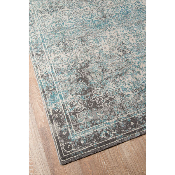 Luxe Turquoise Rectangular: 5 Ft. 3 In. x 7 Ft. 6 In. Rug, image 3