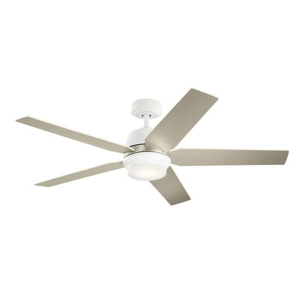 Maeve Matte White 52-Inch Integrated LED Ceiling Fan, image 2