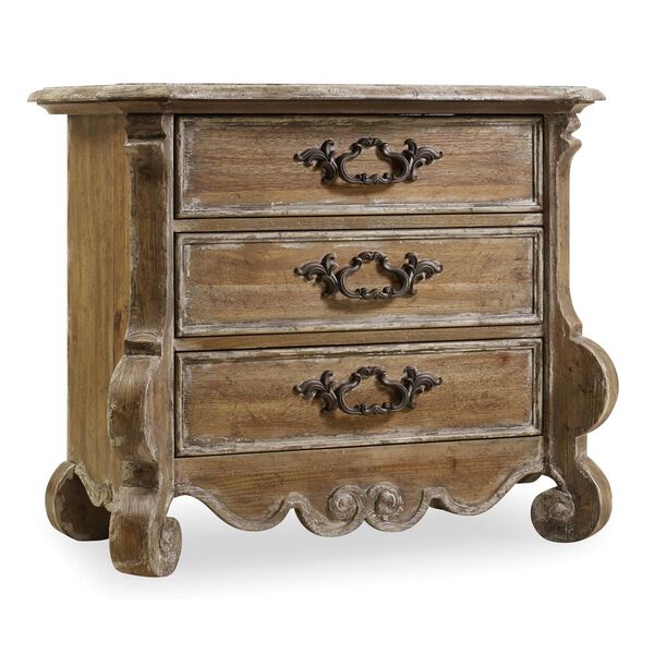 Chatelet Light Wood Nightstand, image 1