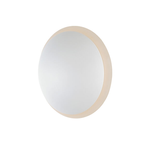 Alumilux Sconce White Six-Inch LED Round Outdoor Wall Mount ADA, image 1