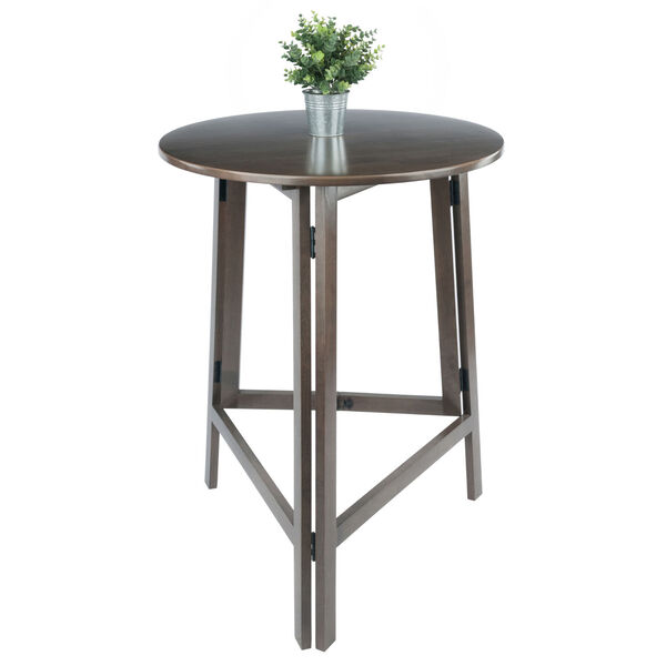 Torrence Oyster Gray High Round Table, image 3