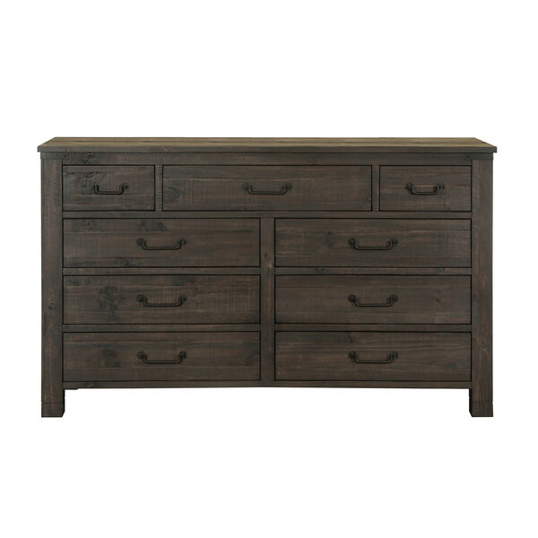 Abington Drawer Dresser in Weathered Charcoal, image 1