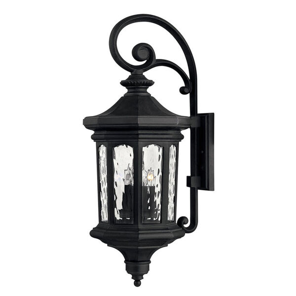 Raley Large Museum Black Outdoor Wall Mount, image 3