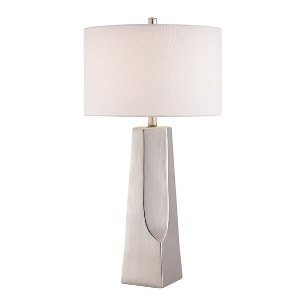 Tyrell Silver One-Light Table Lamp, image 1